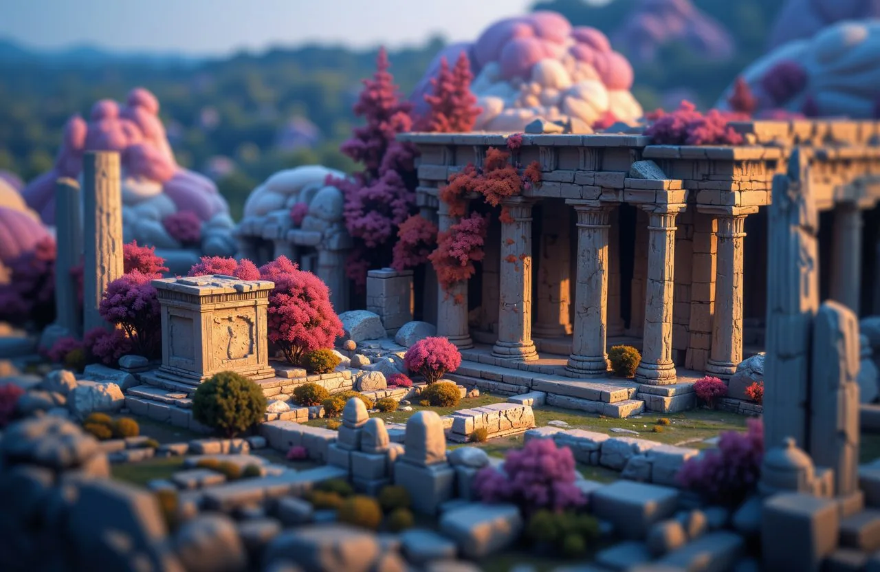 Ruins in Bloom